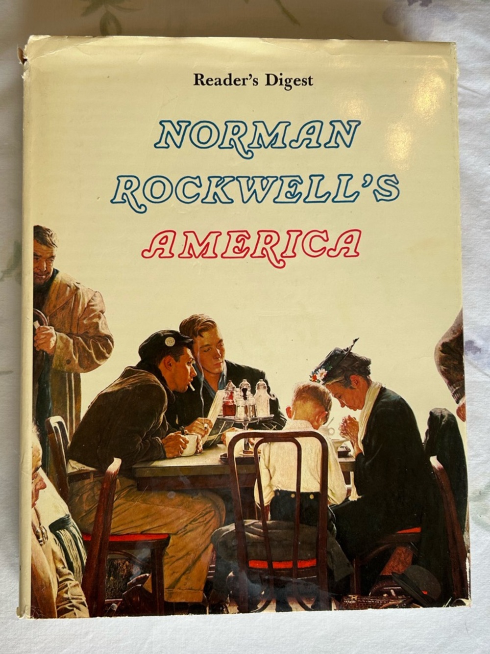 Vintage 70s Art Academia  Norman Rockwell’s America Book